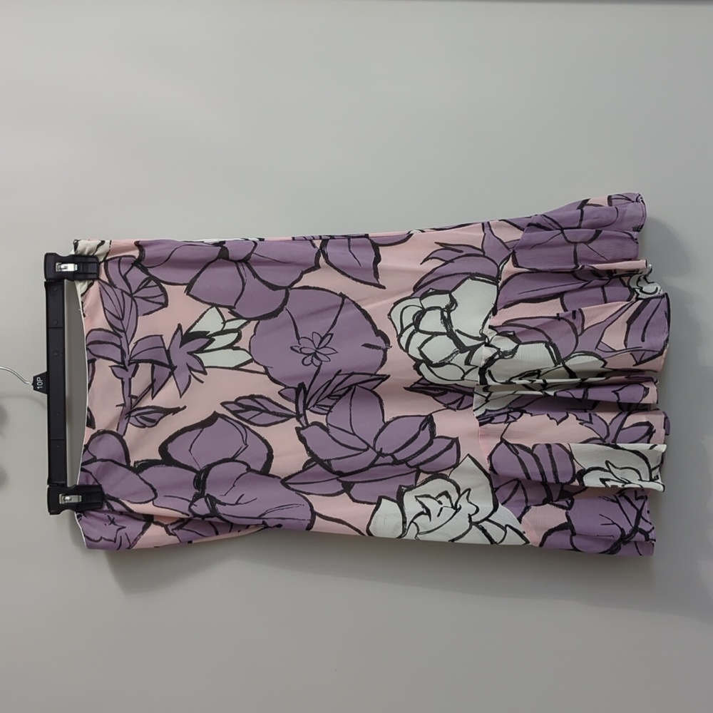 Vintage New York & Co Floral Skirt - Size 6